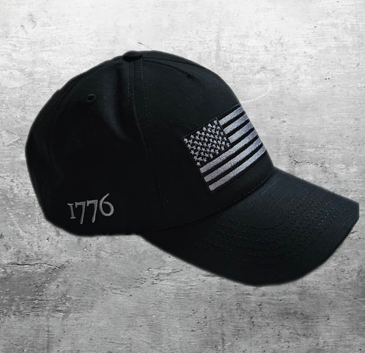 American Flag Ripstop Cap - made in the USA